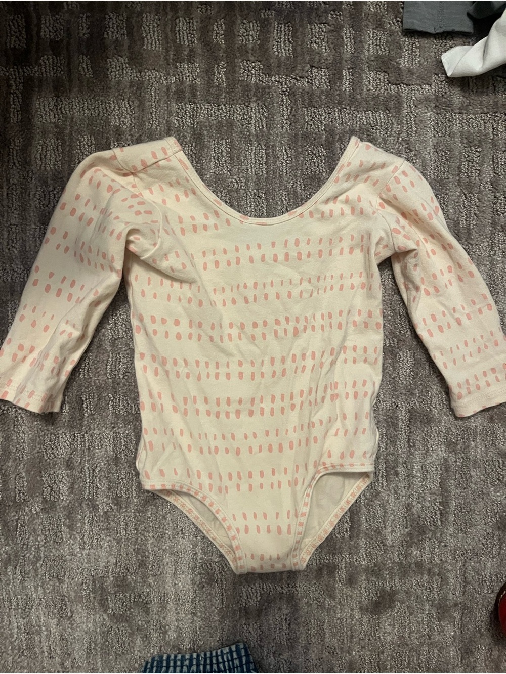 Alice + Ames Pink Dash Dance Bodysuit